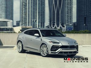 Lamborghini Urus Custom Wheels - HF-7 by Vossen - Polished Silver Lamborghini Urus Custom Wheels - HF-7 by Vossen - Polished Silver